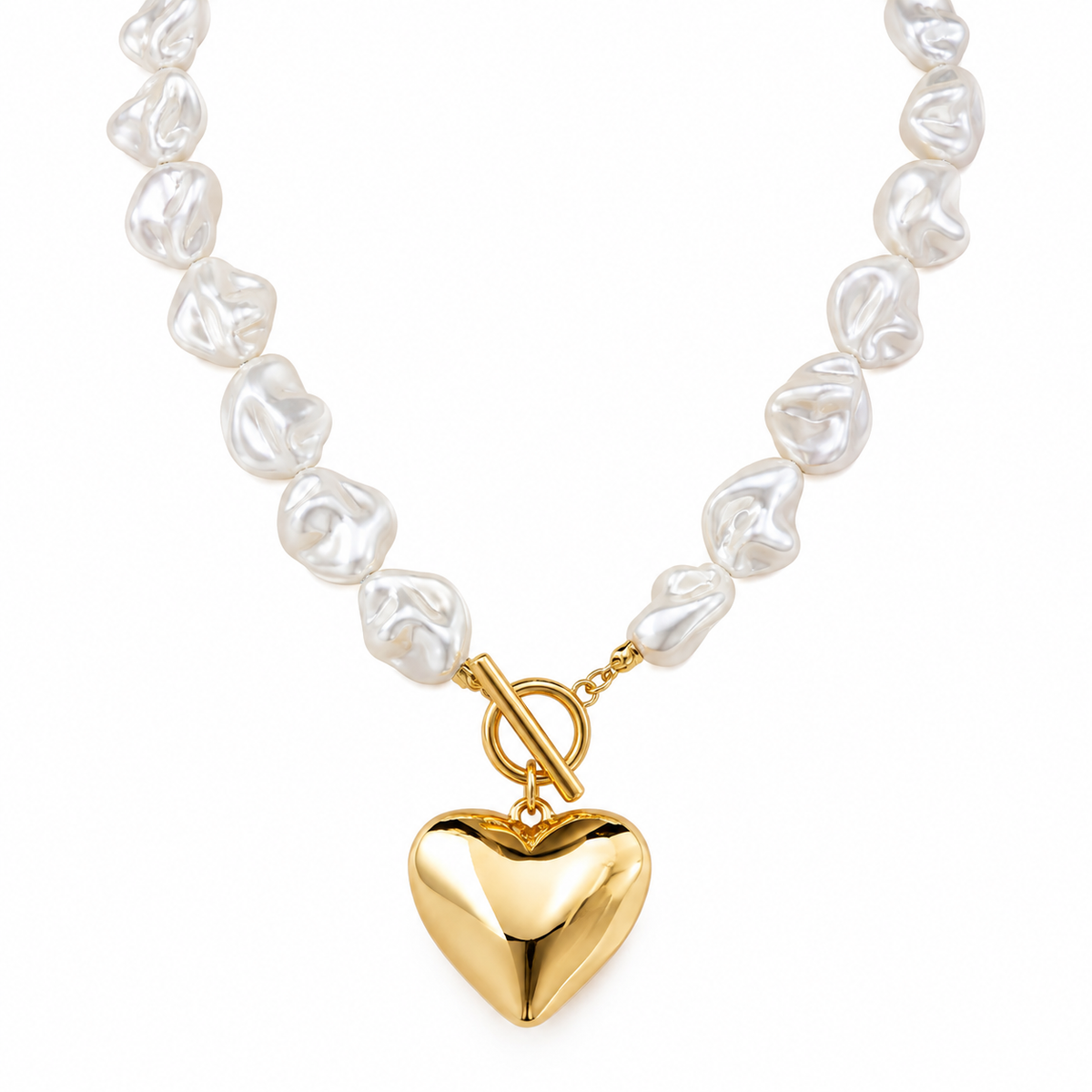 Heart of Pearl Lightweight Necklace