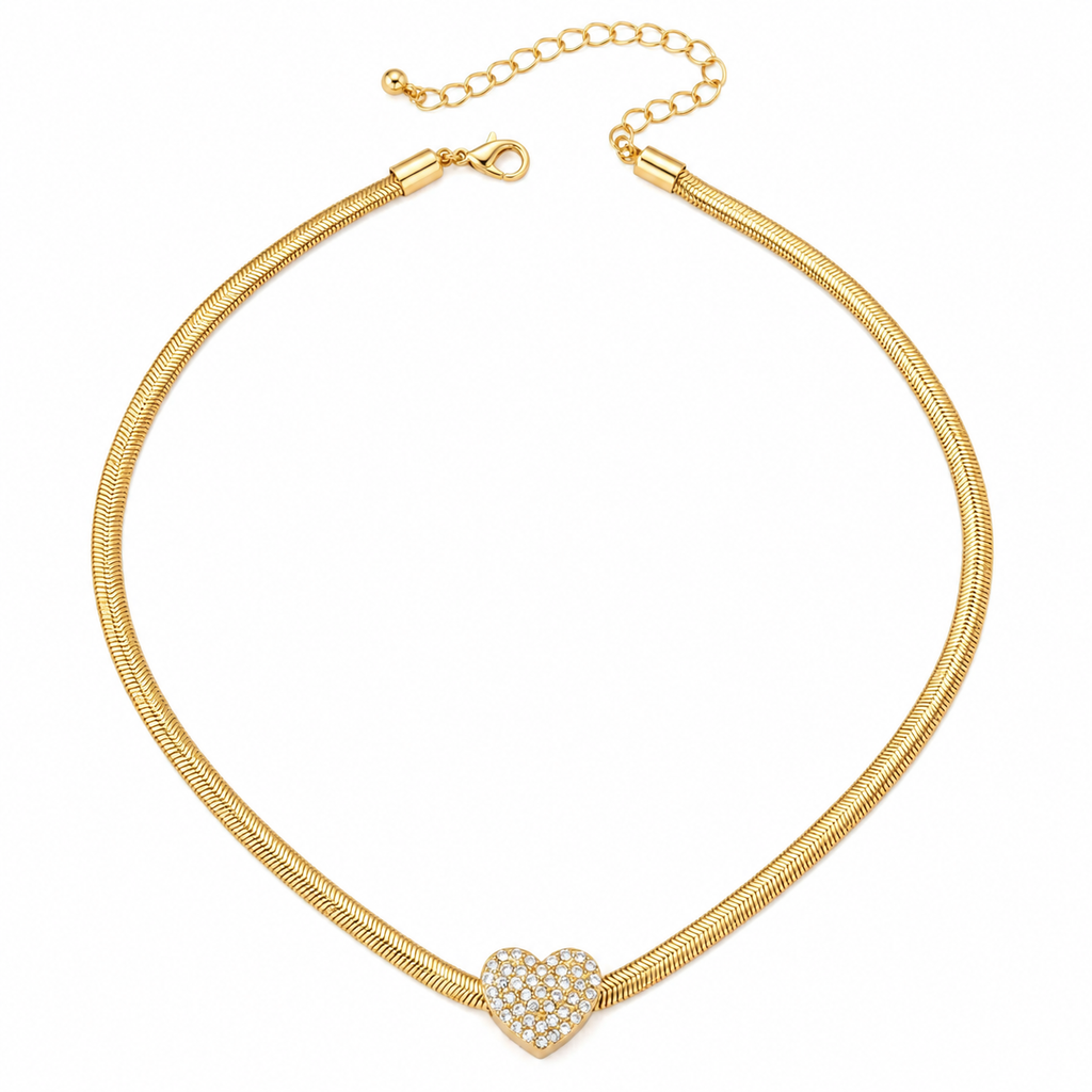 Diamond Heart Necklace