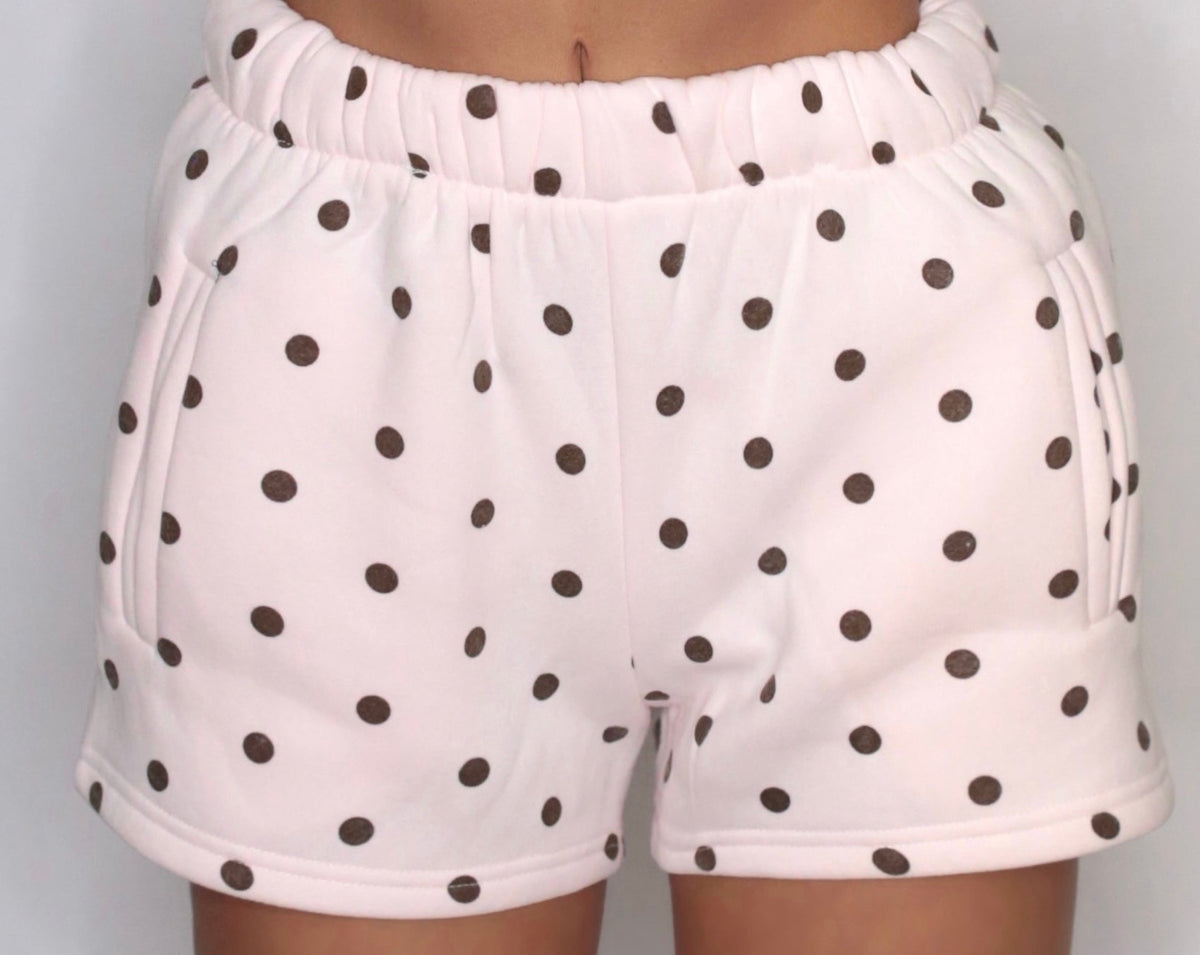 Pink & Polka Short