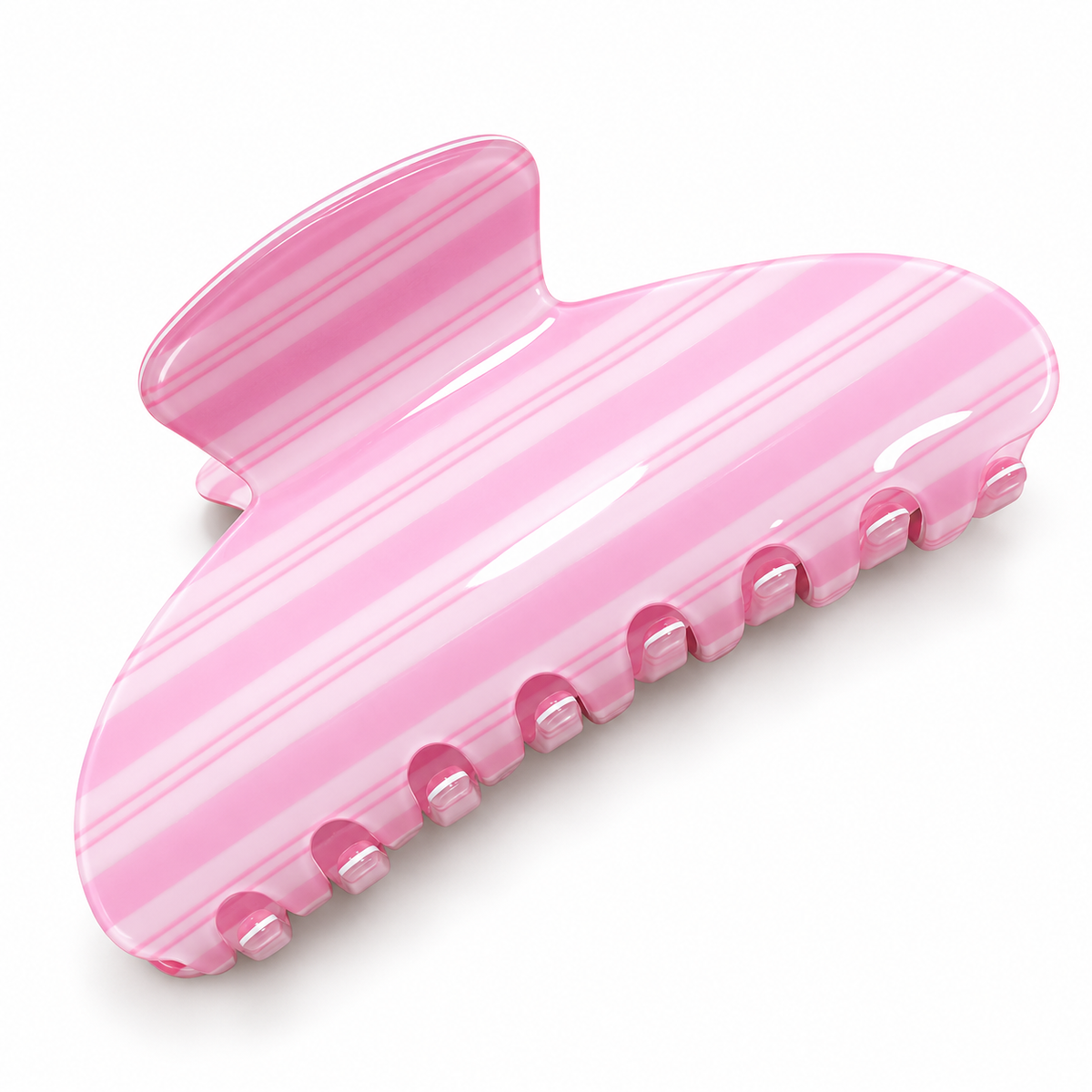 Up & Away Striped Claw Clip