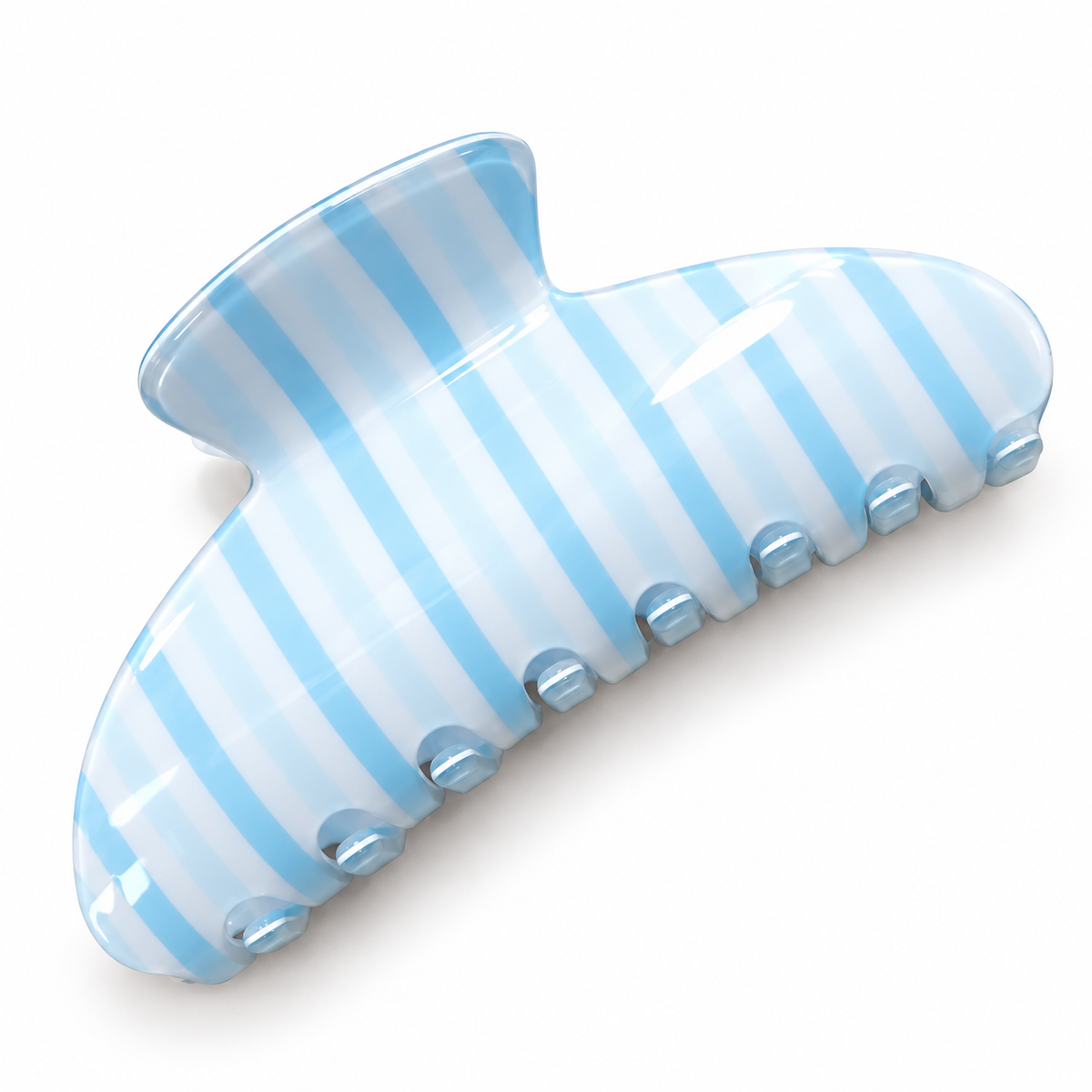 Up & Away Striped Claw Clip