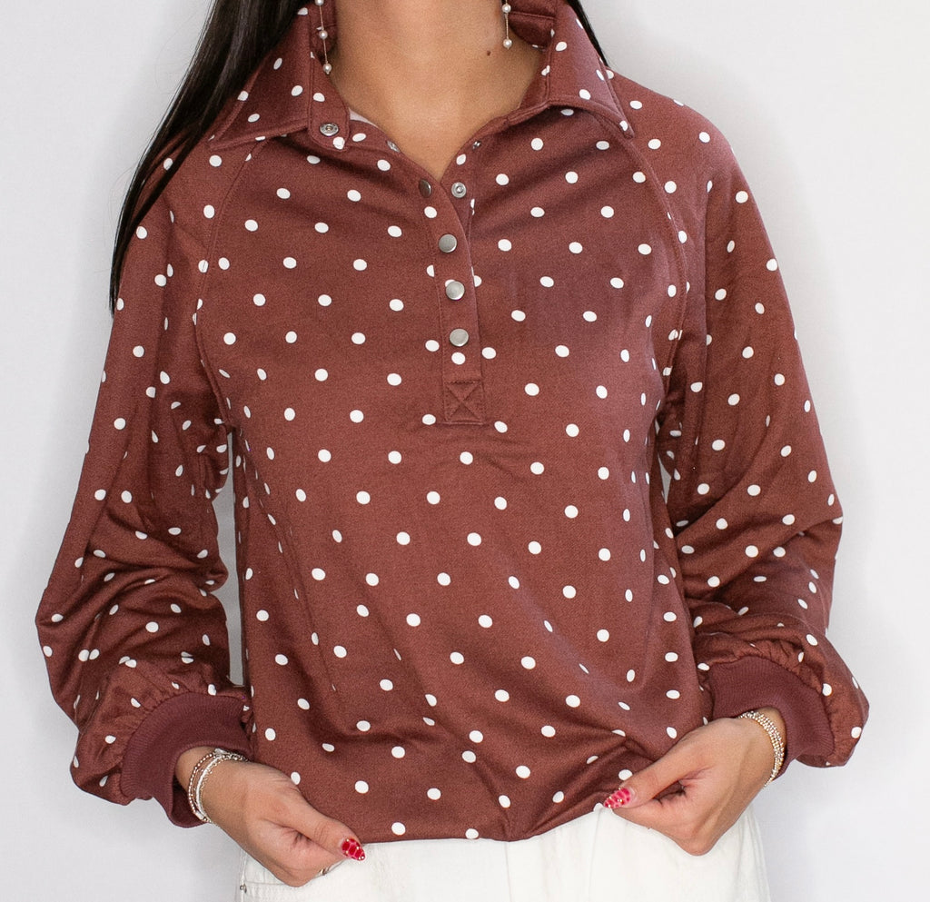 Chocolate Chip Pullover