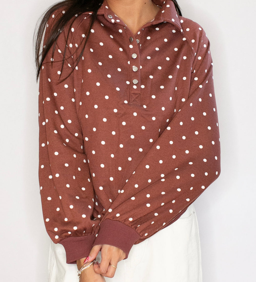 Chocolate Chip Pullover