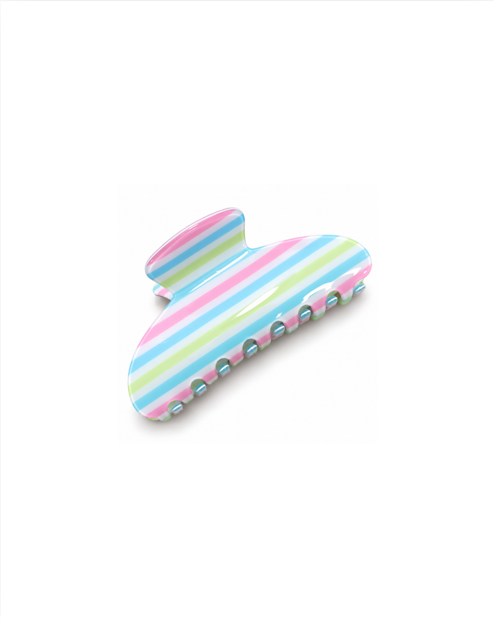 Up & Away Striped Claw Clip