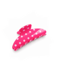 Pin It Polka Dot Claw Clip - Hot Pink