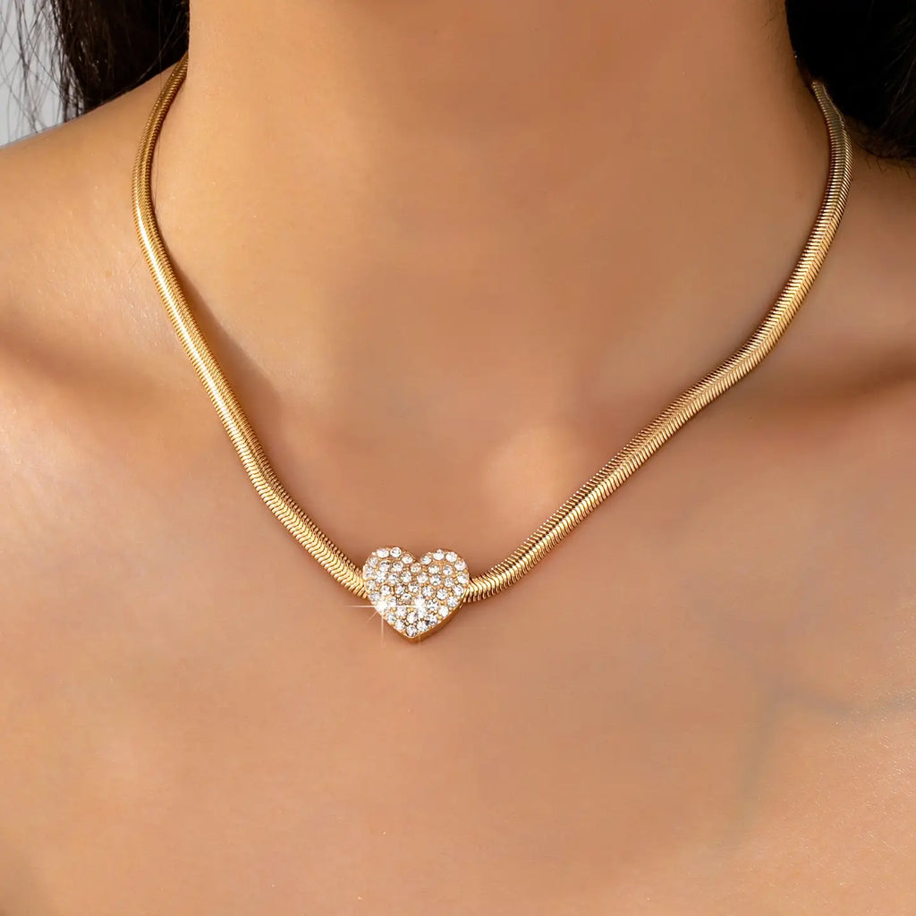 Diamond Heart Necklace